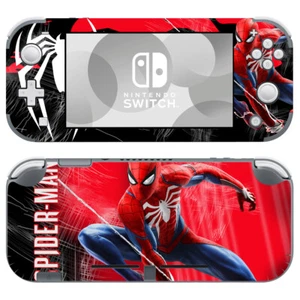 Nintendo Switch Lite Skin Decals Sticker NSL Cover Spiderman Spider Super Hero