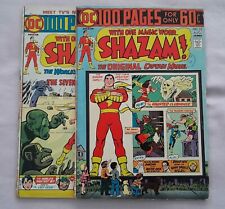 SHAZAM #13 (1974). +  SHAZAM #16 (1975) 2 DC Comics. VFN