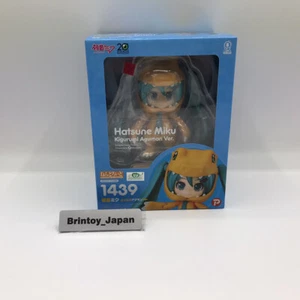 Nendoroid 1439 Hatsune Miku Digimon Hatsune Miku Kigurumi Agumon Ver. From Japan - Picture 1 of 11