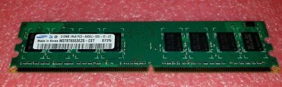 M378T6553EZS-CE7 Samsung 512MB PC2-6400 DDR2-800MHz non-ECC Unbuffered CL5 DIMM - Image 1 of 2