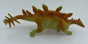 Stegosaurus Dinosaur Figure Toy Orange/Light Green - Picture 1 of 4