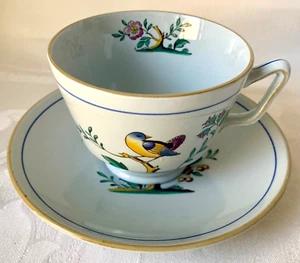 PRETTY SPODE QUEEN'S BIRD CUP & SAUCER SET, Y4973, EXCELLENT CONDITION - Picture 1 of 11