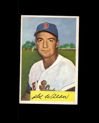 1954 Bowman 178 Del Wilber VG-EX #D1,367459 - Image 1 of 2