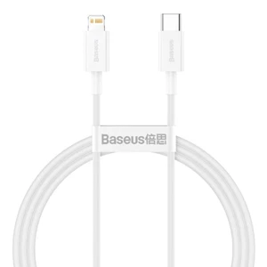 Baseus ZJ Series Fast Charging Data Cable USB-C PD 20W 1M-White - Picture 1 of 5