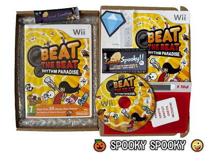 Beat the Beat Rhythm Paradise Nintendo Wii - UK PAL VGC CIB with Natural Disc - Image 1 of 4