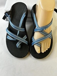 Chaco Women Size 7 Strappy Toe Loop Hiking Rafting Outdoor Sandals Vibram KK - Picture 1 of 7
