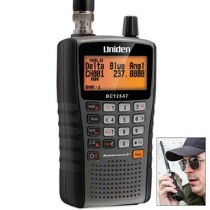 Uniden BC125AT Handheld Police Scanner Portable NASCAR Racing Fire EMS VHF UHF - Picture 1 of 4