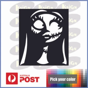 Sally Jack Skellinton car waterproof DIY sticker decal design multi color - Picture 1 of 3