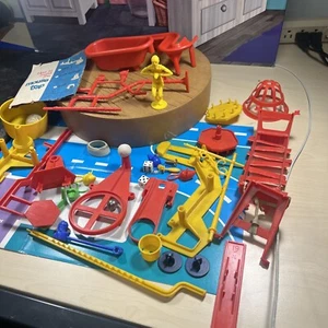 Vintage Mouse Trap Game Original Plastic Pieces Parts Red/Yellow (1963, Ideal) - Picture 1 of 20