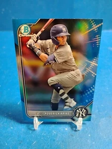 2022 Bowman Draft Chrome Roderick Arias #BDC-79 rifrattore blu /150  - Foto 1 di 3