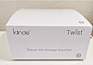Kiinde Twist Muttermilch Aufbewahrungsbeutel Beutel 20 Stück NEU - Bild 1 von 3
