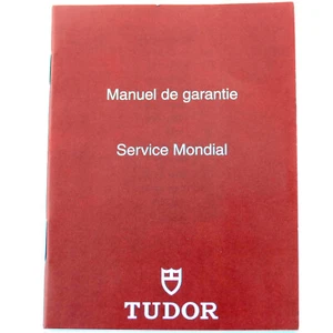 TUDOR INTERNATIONAL WORLDWIDE SERVICE GARANTIE HANDBUCH - Bild 1 von 4