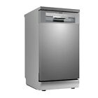 Baridi Slimline Freestanding Dishwasher 10 Place Settings Silver - DH166