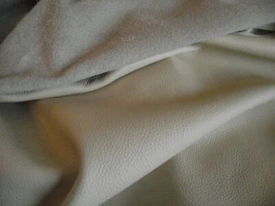 LEDER STOFFE ONLINE 1/2 Lederhaut ca 2.5 qm creme Antikleder Polsterleder Möbelleder Rindleder Leder