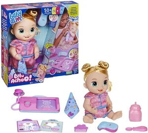 Baby Alive Lulu Achoo Puppe, 12 Zoll interaktives Arztspielspielzeug - blondes Haar - Bild 1 von 9
