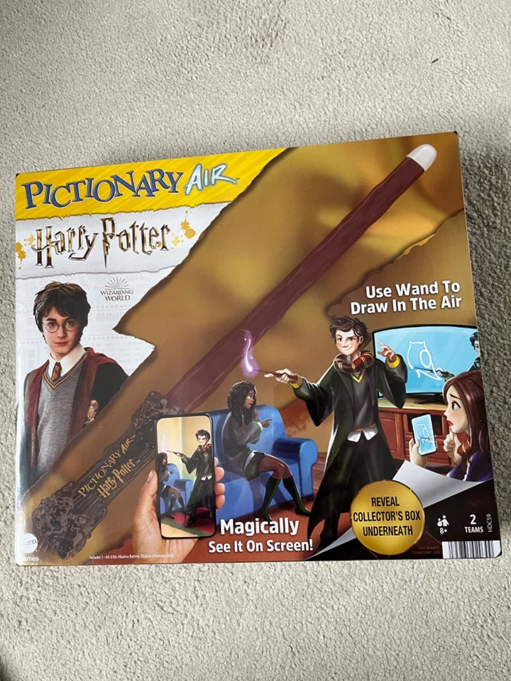 Mattel Harry Potter Pictionary Air drawing game, BNIB - Image 1 of 2