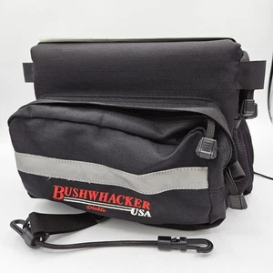 Vintage Bushwhacker Diablo Bike Handlebar Bag & Mount, Black, Medium, USA Made - Picture 1 of 9