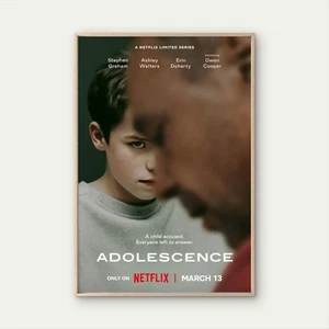 Adolescence  LAMINATED PREMIUM MOVIE POSTER FILM PRINT HIGH QUALITY - Picture 1 of 4