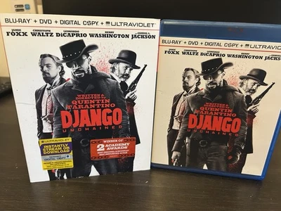 Django Unchained Blu Ray US Release Region A w/ Embossed Slip Case - Image 1 of 3