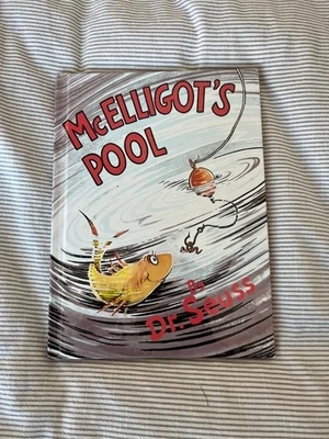 Dr Seuss McELLIGOT’S POOL Hardcover 1974 Grolier Book Club Edition Banned OOP - Image 1 of 3