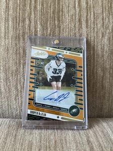 Panini Absolute Football #140 Cooper DeJean 2024 mosaico naranja/75 novato automático - Imagen 1 de 2
