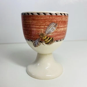Wedgwood Sarah's Garden Red Bee Egg Cup - Excellent Condition - Picture 1 of 12