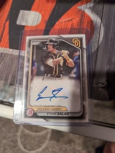 2024 Bowman - Paper Prospect Retail Autographs #PPRA-ES Ethan Salas (AU, RC) - Bild 1 von 2
