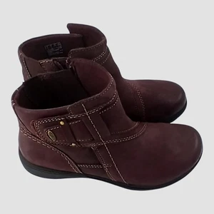 Stivaletti Clarks donna stile Carleigh in nabuk taglia 7M - Foto 1 di 7