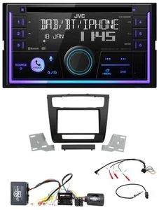 JVC Lenkrad USB 2DIN DAB Bluetooth CD Autoradio für BMW 1er Aktiv aut. Klima E87 - Bild 1 von 11