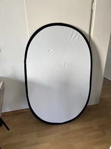 SEDGEWINN faltbarer Fotohintergrund 100x150cm weiß schwarz - Bild 1 von 4
