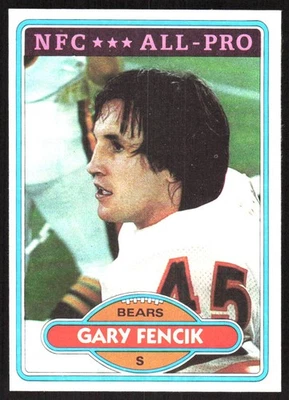7461H 1980 Topps #380 Gary Fencik - Image 1 of 2