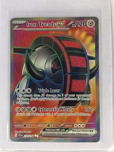 Pokemon Iron Treads ex 233/198 Scarlet & Violet Ultra Rare Full Art Holo LP - Bild 1 von 2