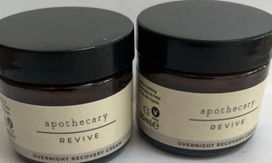 2 x M&S Apothecary Overnight Recovery Cream 50ml - Total 100ml - BBE 03/2025 - Picture 1 of 6