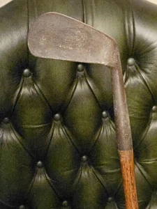 H. L CURTIS BOURNEMOUTH SPADE MASHIE HICKORY SHAFT SIGNED SHAFT FORGED VTG🇬🇧 - Picture 1 of 21