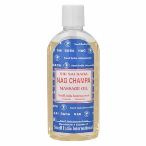 Sri Sai Baba Nag Champa Körpermassageöl natürliches pflanzliches ätherisches Körperöl 100 ml - Bild 1 von 4