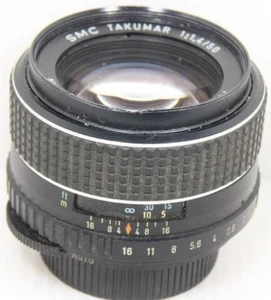 SMC PENTAX Takumar 50mm F/1.4 Lens M42 mount No. 7086526 Working - Picture 1 of 8