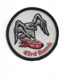 USAF 43rd BOMB SQUADRON COLOR PATCH - Picture 1 of 1