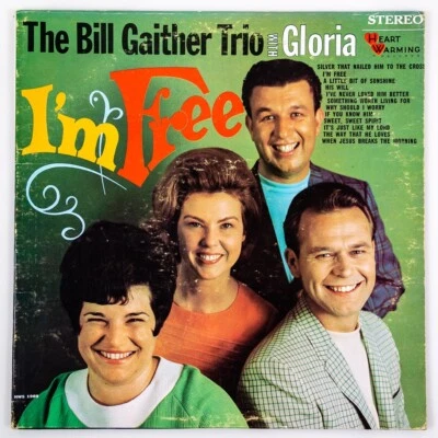 The Bill Gaither Trio I’m Free Vinyl Record Album - Image 1 of 4