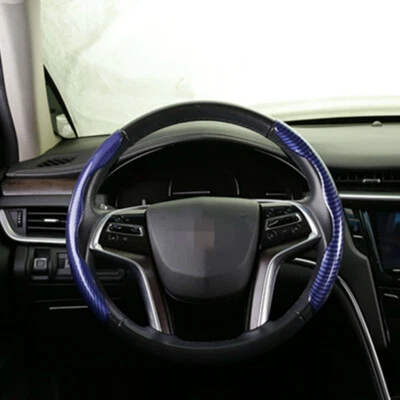 Sports Booster Non-Slip Cover Fit For 38CM Standard Car Interior Steering Wheels - Image 1 of 4