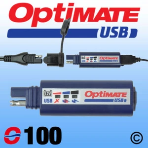 OptiMate 0100 SAE USB Charger 2400mA UK Supplier & Warranty NEW - Picture 1 of 1