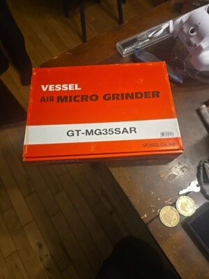 MICRO AMOLADORA AIRE RECIPIENTE GT-MG35SAR NUEVA EN CAJA Foto 1 de 4