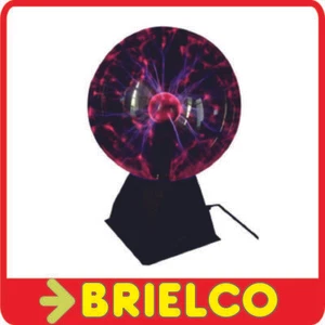 BOLA DE PLASMA MAGICA 8" CONTROL MUSICAL 220V CASA 12V COCHE CON PEANA BD6408 - Imagen 1 de 1