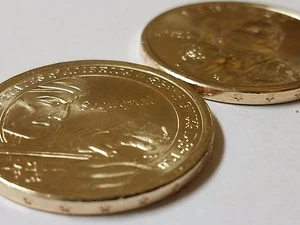 2 Dollar Coins "Sequoyah" 2017 P&D Sacagawea Native American Uncirculated Mint. - Picture 1 of 10