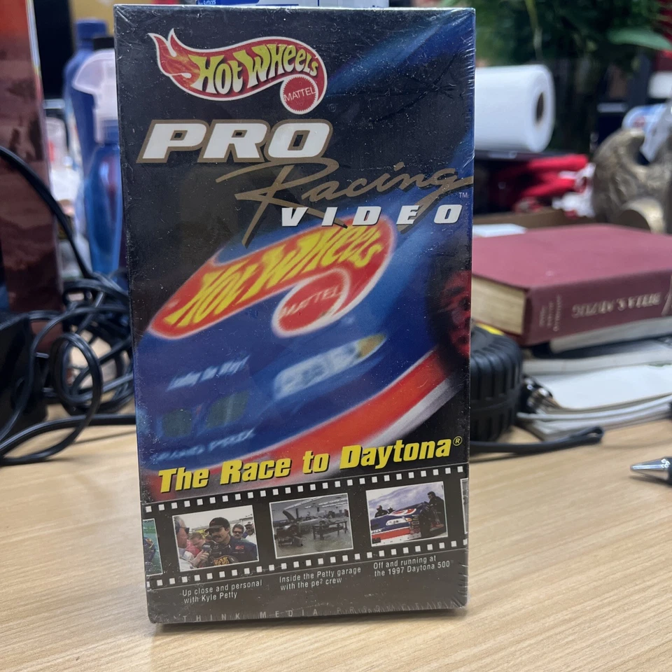 Hot Wheels Pro Racing Video The Race to Daytona VHS Documentary From 1997