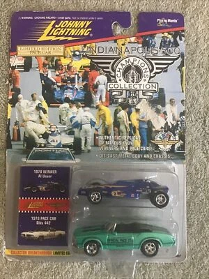 Johnny Lightning 1996 1970 AL OUR Indy Winner & Olds Pace Car 1/64 Serie 2 Foto 1 de 4