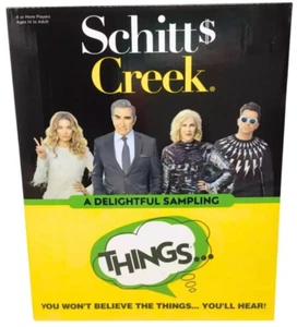 Schitts Creek A Delightful Sampling - Things Card Game - 100 Topic Cards New - Picture 1 of 3
