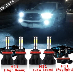 For Toyota Tacoma 16-19 6x 6000K LED Headlights + Fog Light Bulbs Kit Combo - Bild 1 von 12