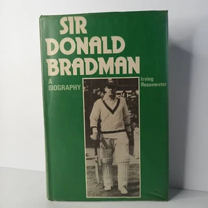Sir Donald Bradman: A Biography by Irving Rosenwater - Picture 1 of 6