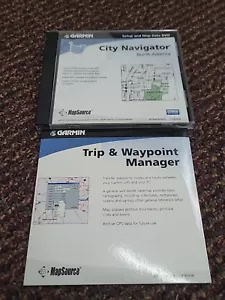 GARMIN: City Navigator DVD North America W/Bonus Trip and Wayport Manager - Picture 1 of 5
