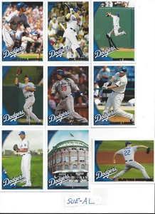 2010 Topps Full Los Angeles Dodgers Team Set Clayton Kershaw Kenley Jansen radiocontrol 37 - Imagen 1 de 2